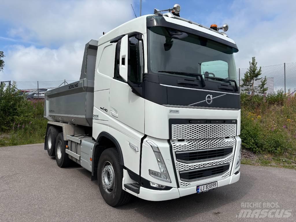 Volvo FH 540 Lastbiler med tip