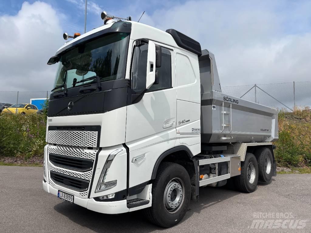 Volvo FH 540 Lastbiler med tip