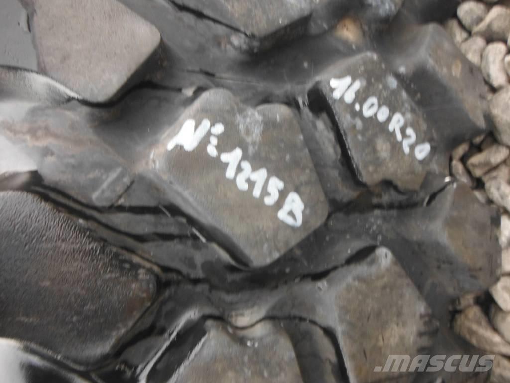 Michelin 16.00R20 Hjul, Dæk og Fælge