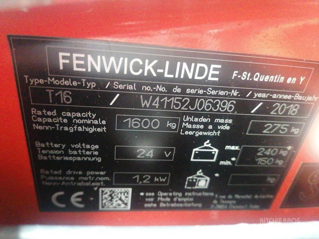 Linde T16 El-palleløftere