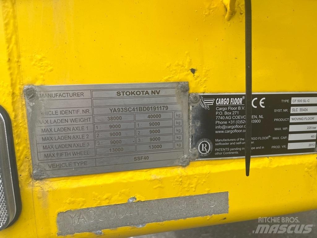 STOKOTA CargoFloor Semi-trailer til Flis