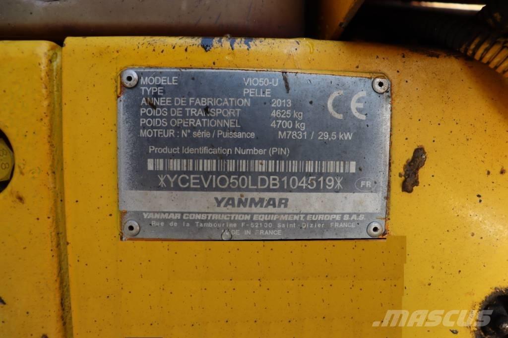 Yanmar Vio 50 U Minigravemaskiner
