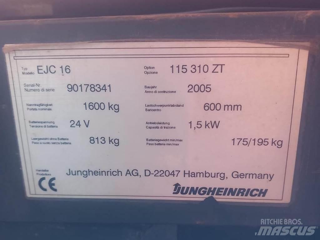 Jungheinrich ECJ16 Løftevogne