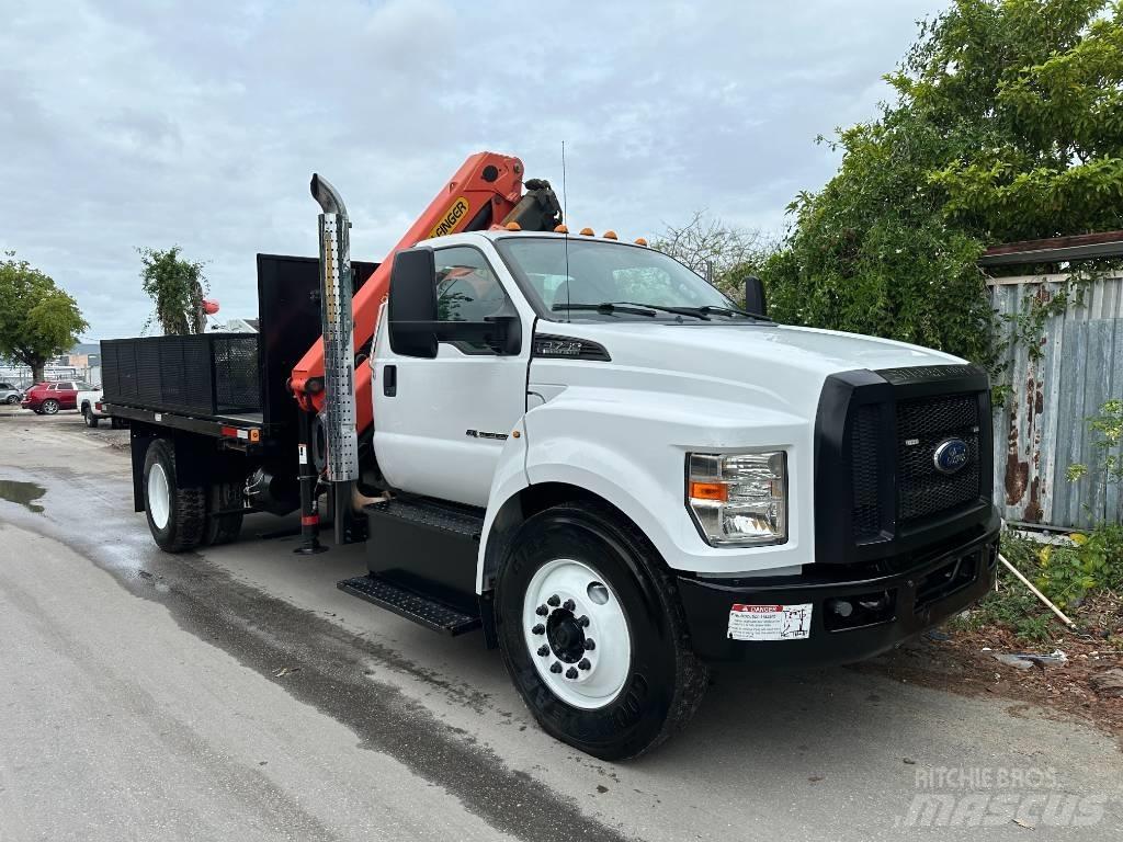 Ford F 750 SD Lastbil med kran
