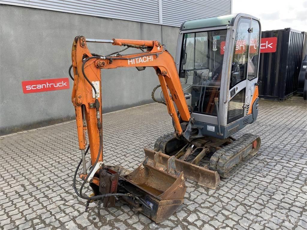 Hitachi ZX18 Gravemaskiner på hjul