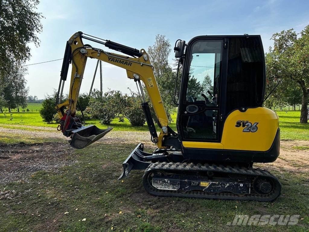 Yanmar SV26 Minigravemaskiner