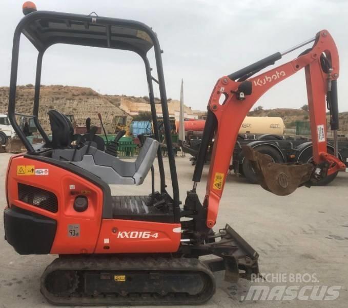 Kubota kx016-4 Minigravemaskiner