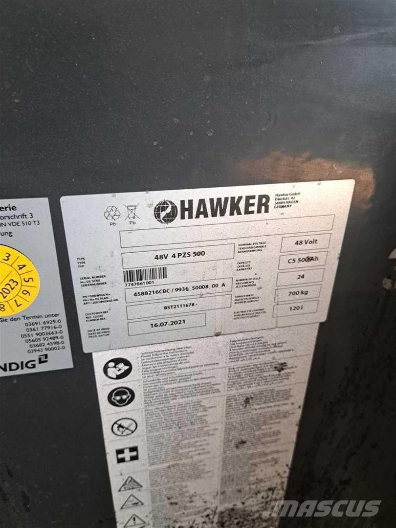 Linde E16C El gaffeltrucks