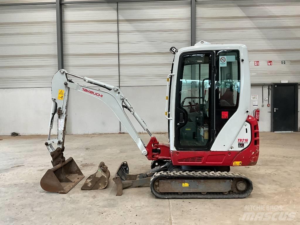 Takeuchi TB 216 Minigravemaskiner