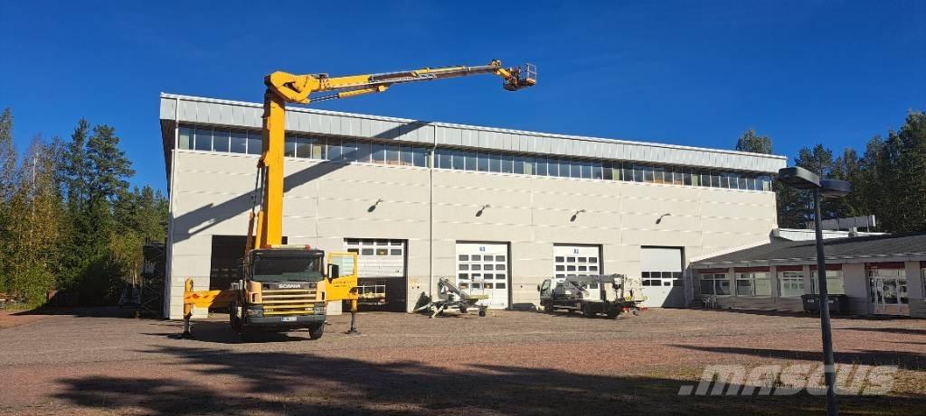 Scania P124 GB Lastbilmonterede lifte