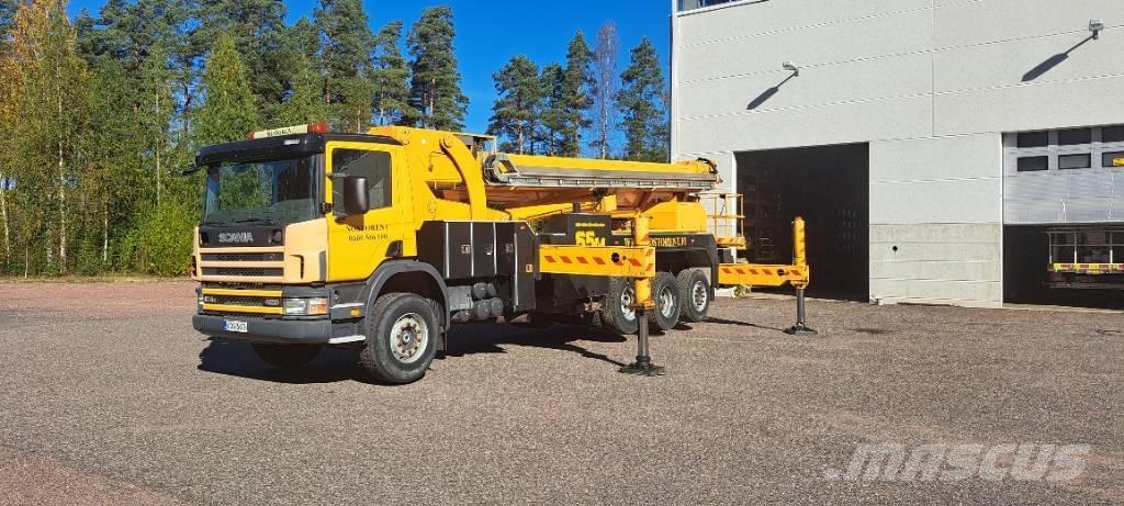 Scania P124 GB Lastbilmonterede lifte