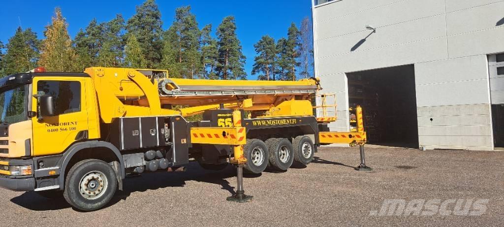 Scania P124 GB Lastbilmonterede lifte