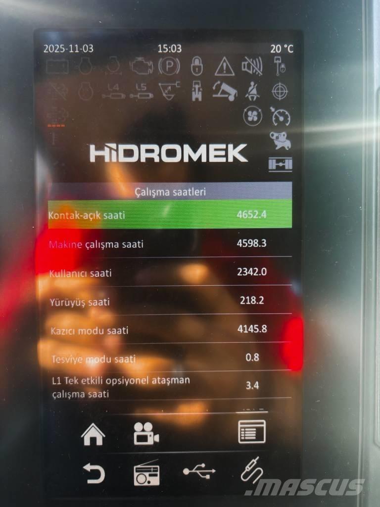 Hidromek 230 NLC Gravemaskiner på larvebånd