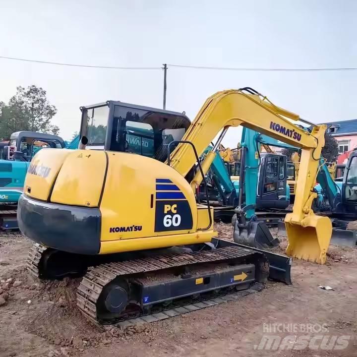 Komatsu PC60 Gravemaskiner på larvebånd