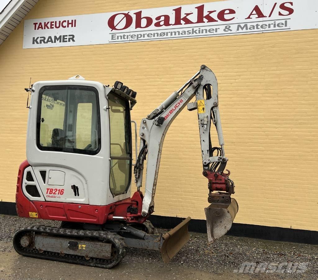 Takeuchi TB 216 Minigravemaskiner