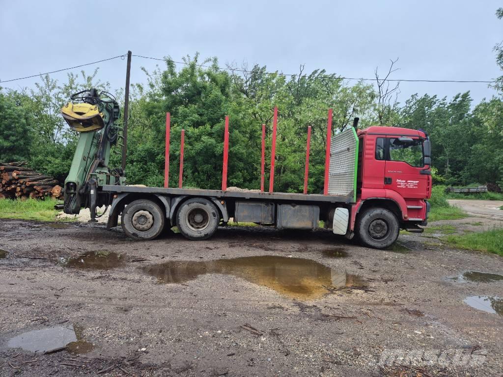 MAN TGA 26.430 Tømmertransport