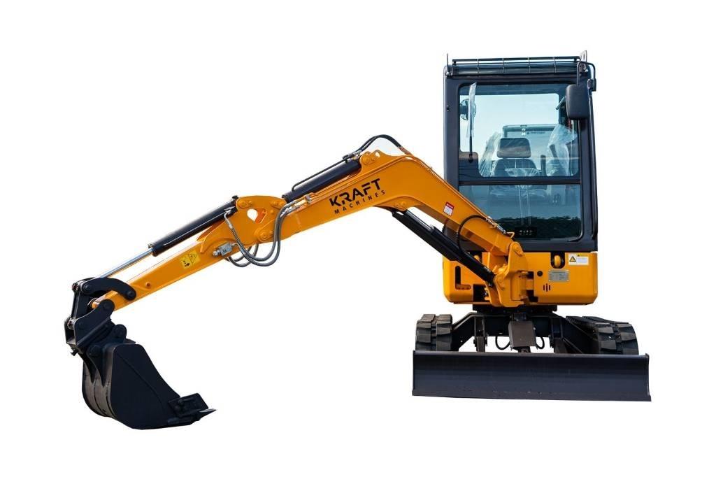 Kraft KE28 Minigravemaskiner