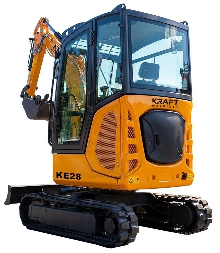 Kraft KE28 Minigravemaskiner