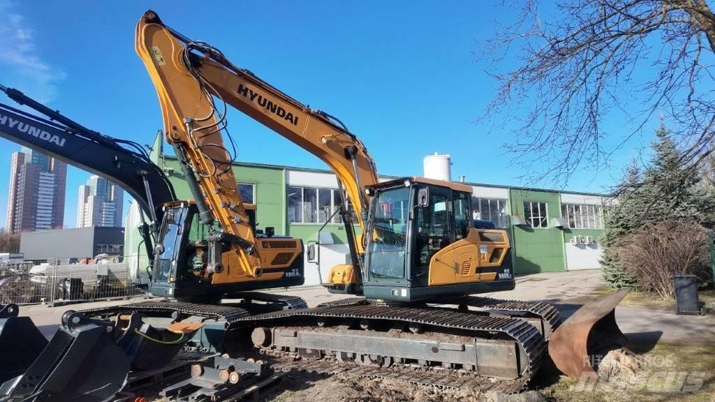 Hyundai HX140LC Gravemaskiner på larvebånd