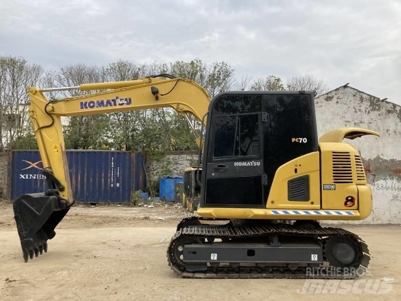Komatsu PC 70-8 Gravemaskiner på larvebånd