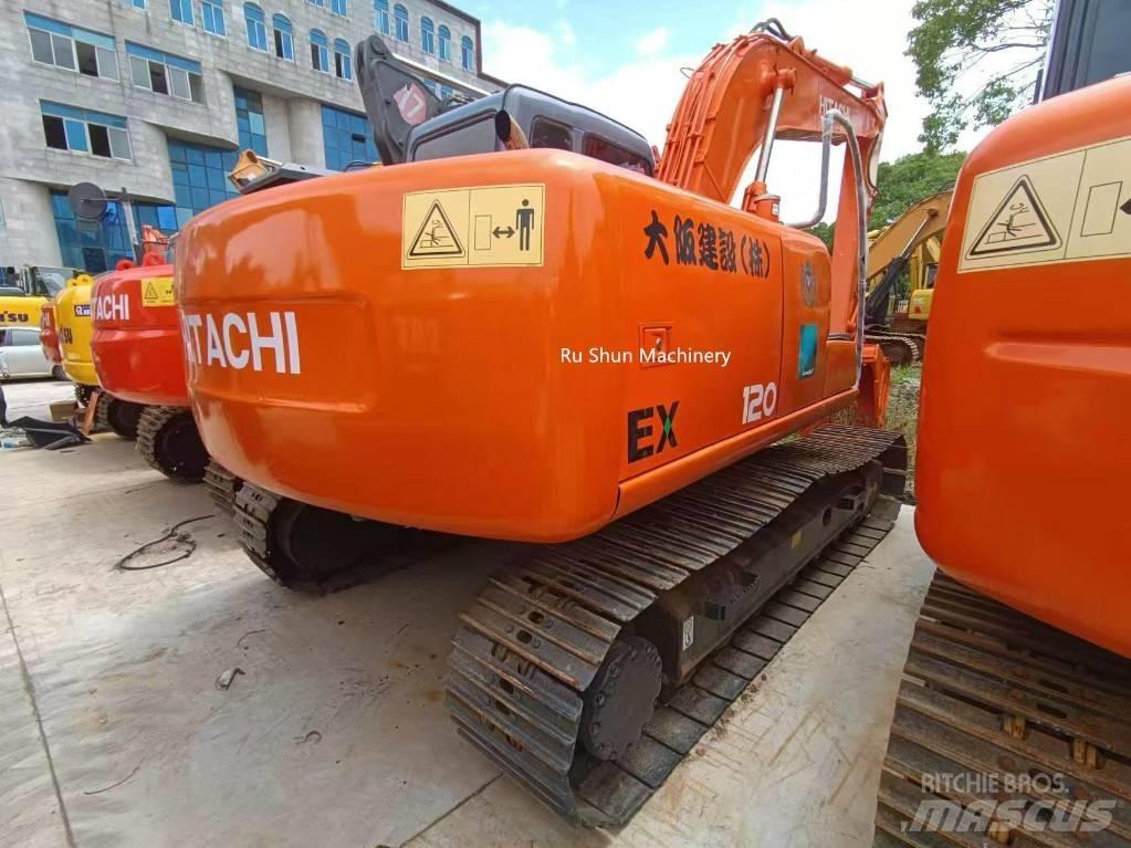 Hitachi EX 120 Gravemaskiner på larvebånd