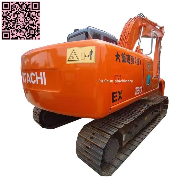 Hitachi EX 120 Gravemaskiner på larvebånd