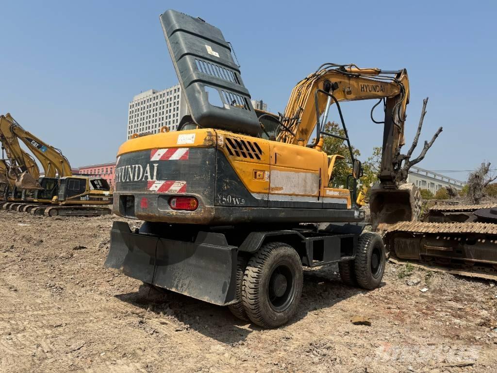 Hyundai R150W-9 Gravemaskiner på hjul