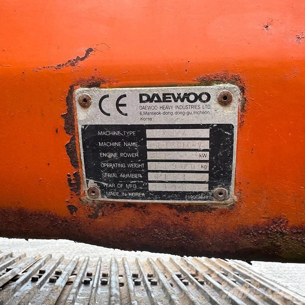 Daewoo 130LC Gravemaskiner på larvebånd