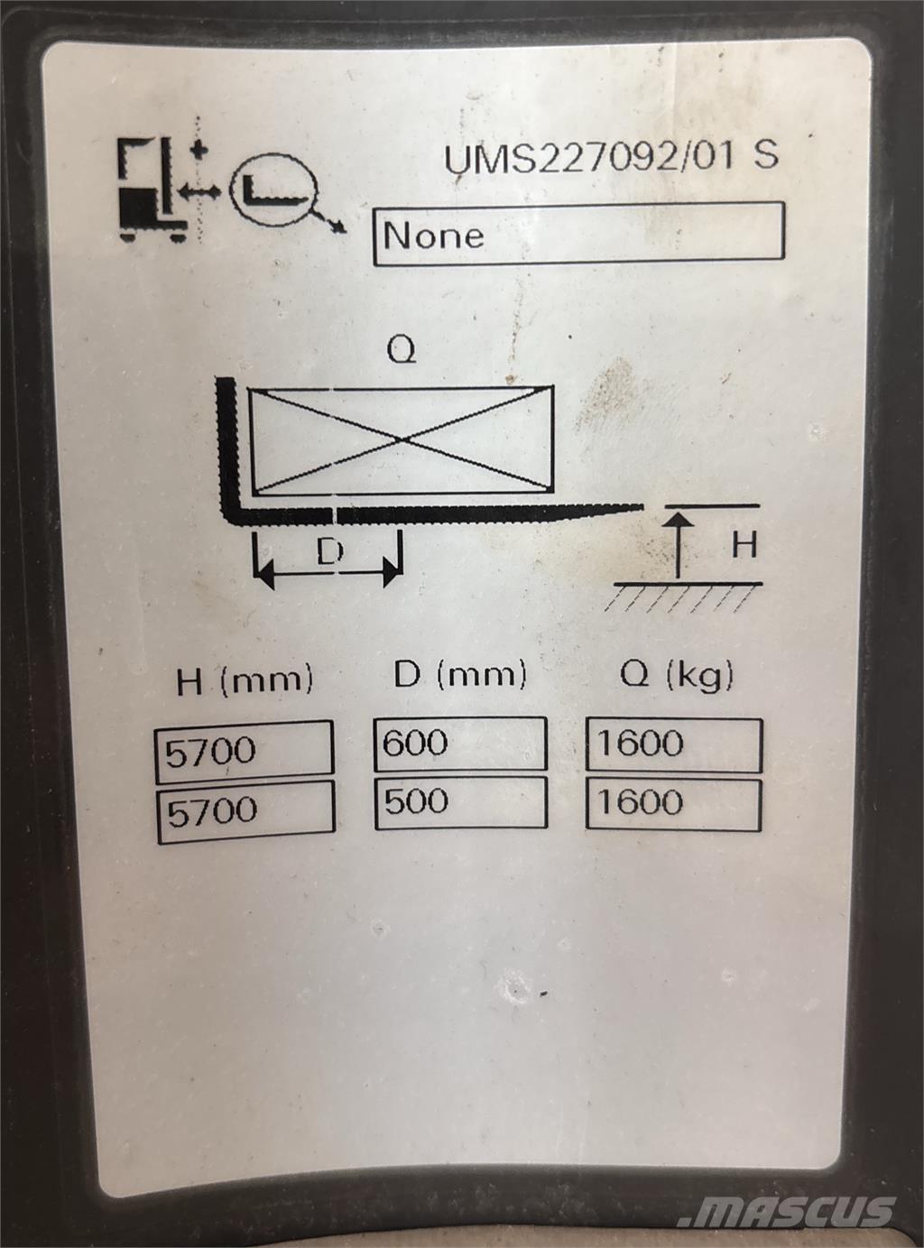 Atlet UMS160 Reachtruck