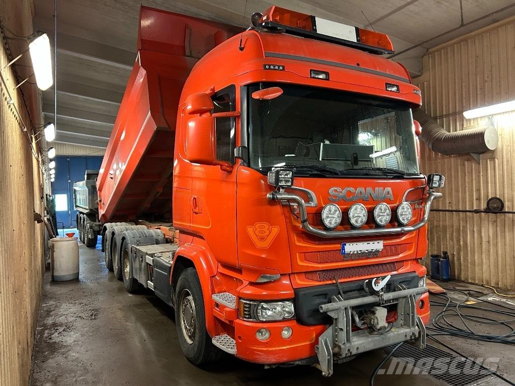 Scania R 520 LB Lastbiler med tip