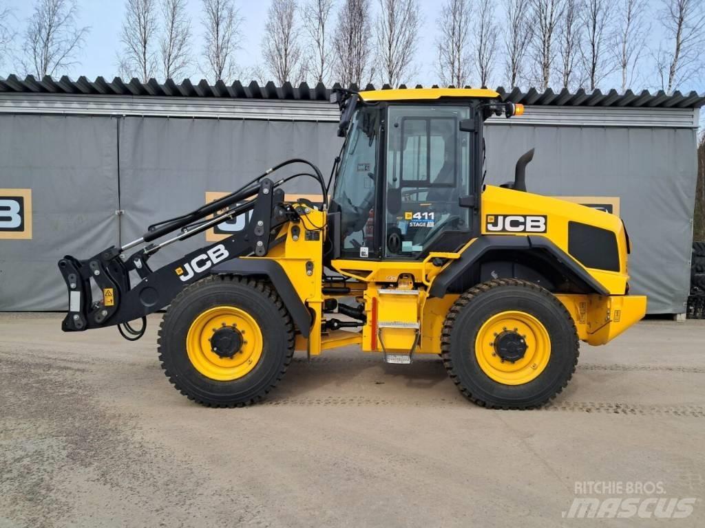 JCB 411HT SV Læssemaskiner på hjul