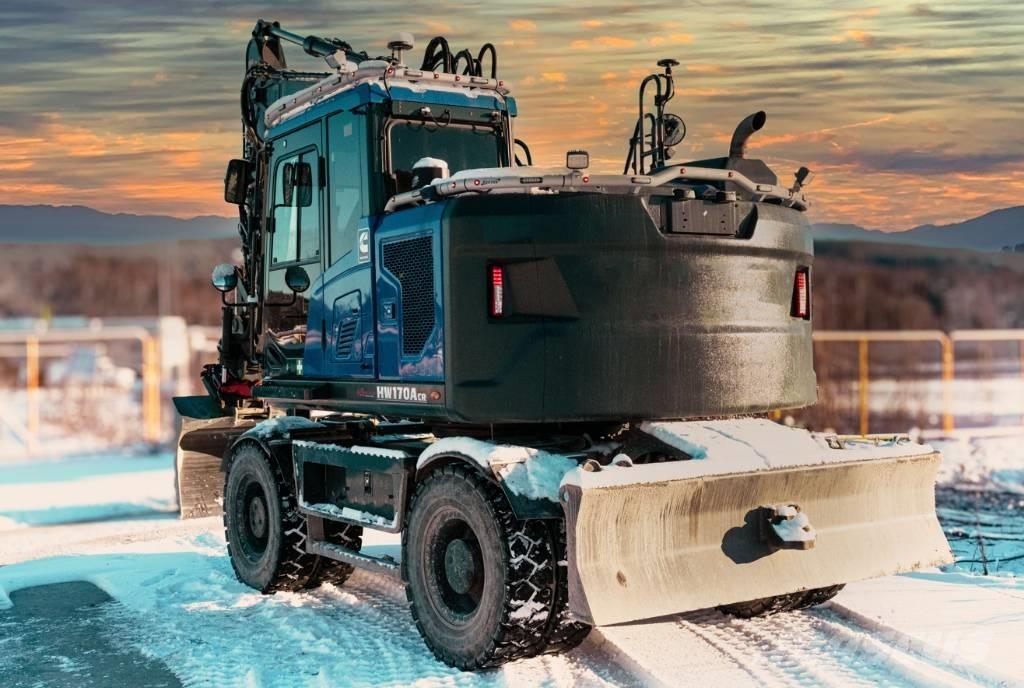 Hyundai HW 170 ACR Gravemaskiner på hjul