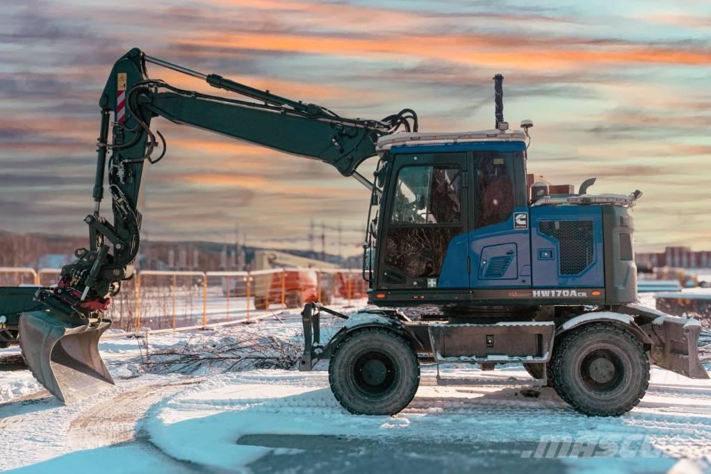 Hyundai HW 170 ACR Gravemaskiner på hjul