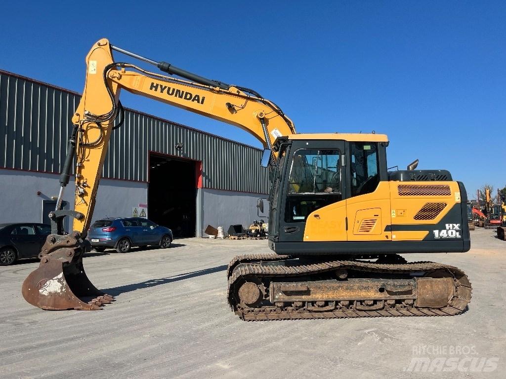 Hyundai HX140L Gravemaskiner på larvebånd