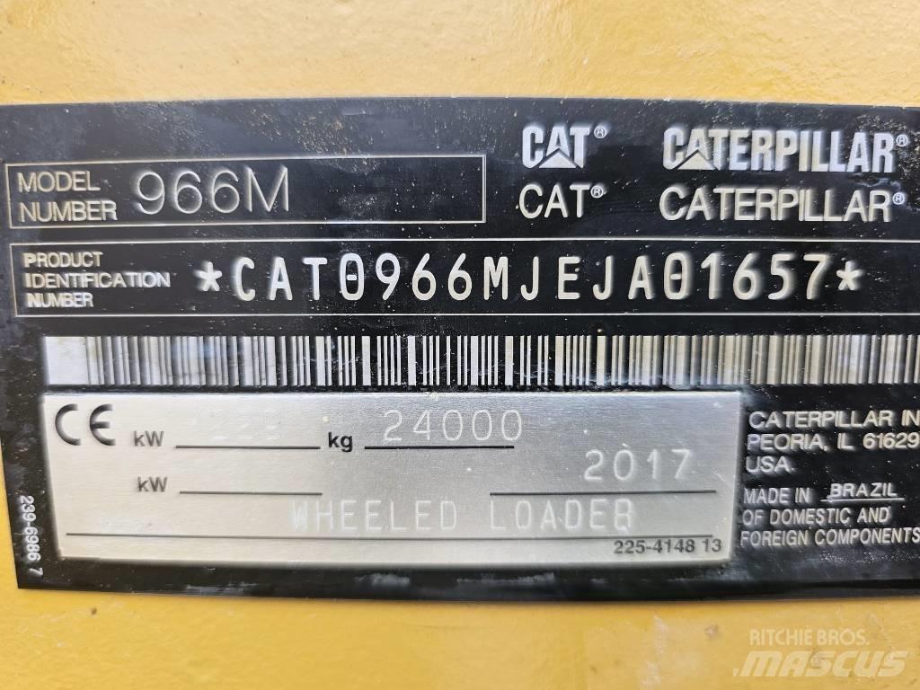 CAT 966 M Læssemaskiner på hjul