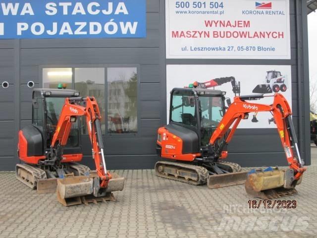Kubota KX027-4 Minigravemaskiner