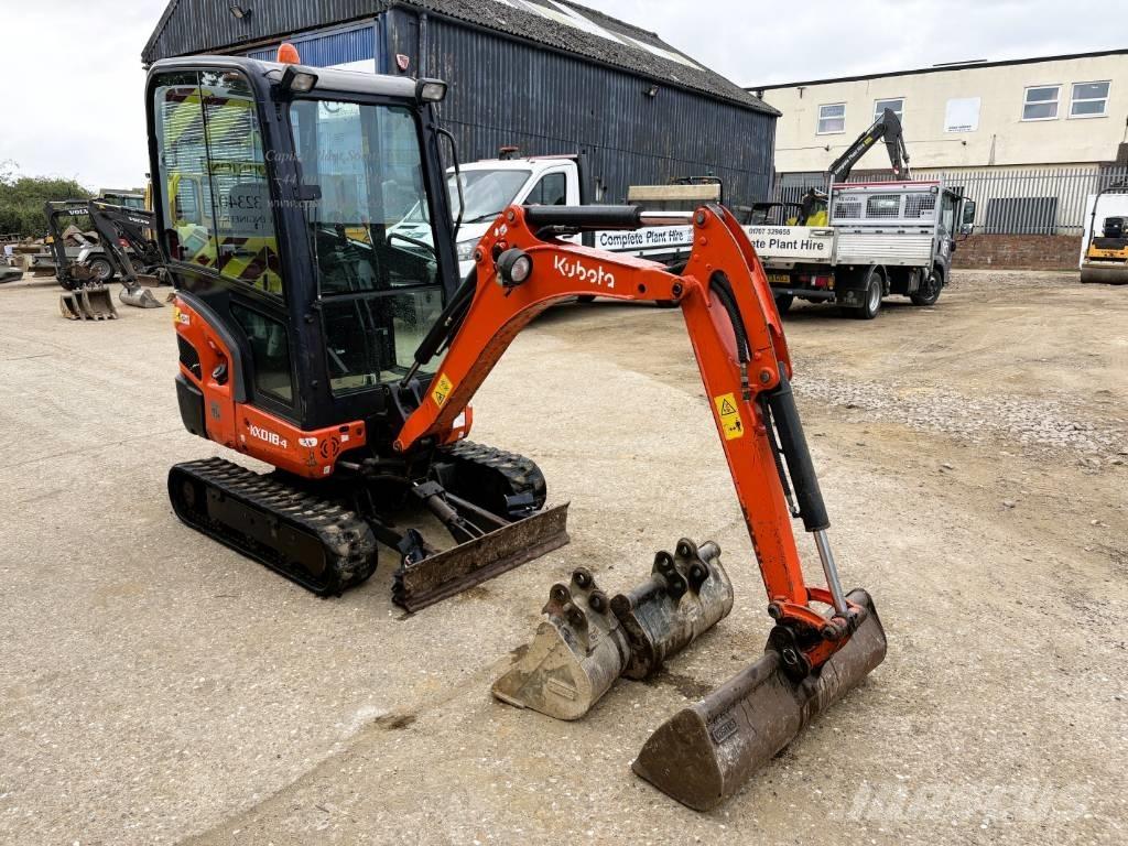Kubota KX 018-4 Minigravemaskiner