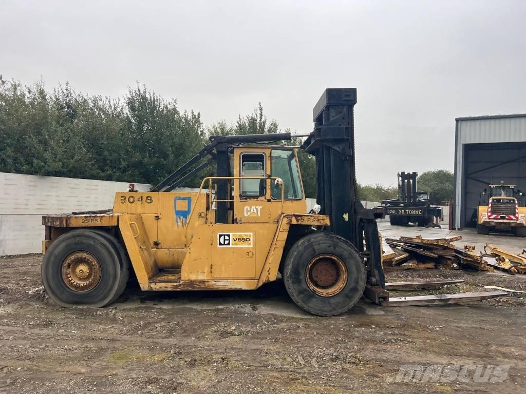 CAT V 550 Diesel gaffeltrucks