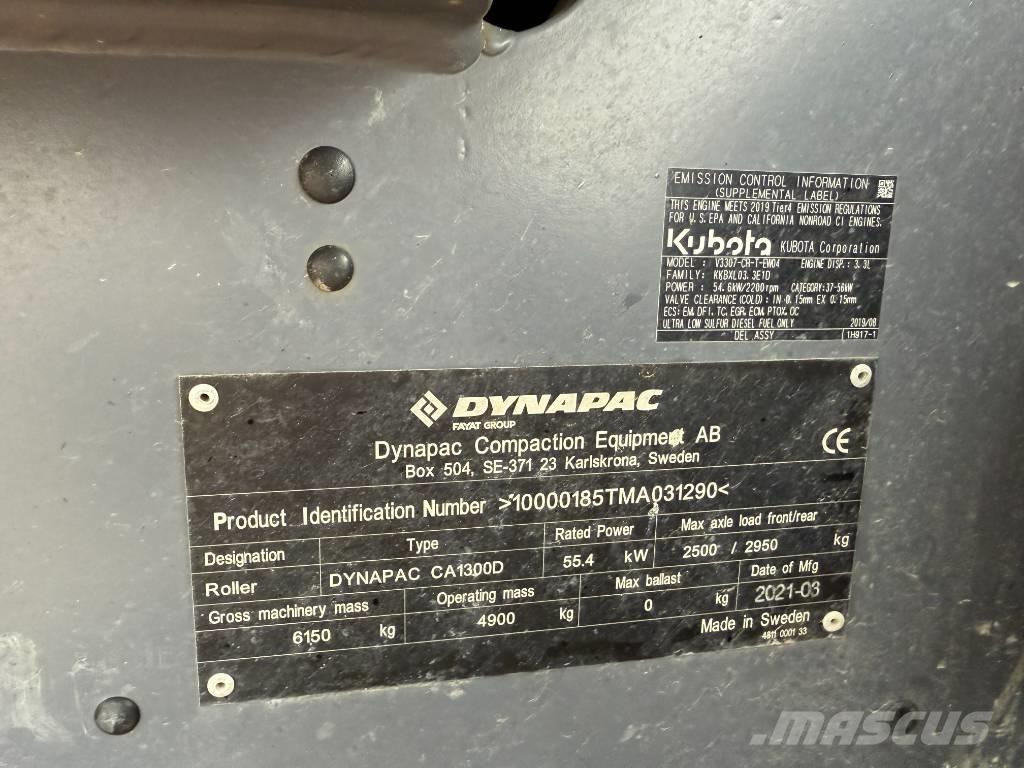 Dynapac CA 1300 D Enkelt tromle
