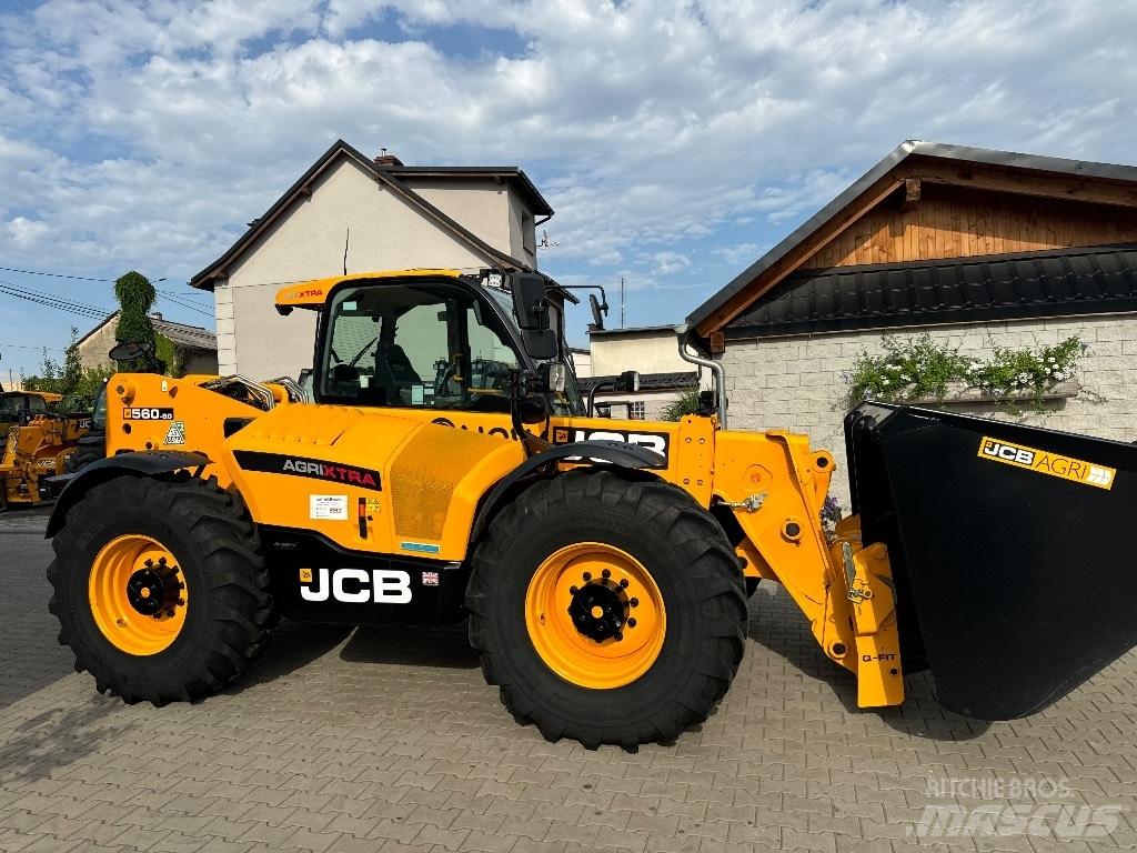 JCB 560-80 AGRI XTRA Teleskoplæssere