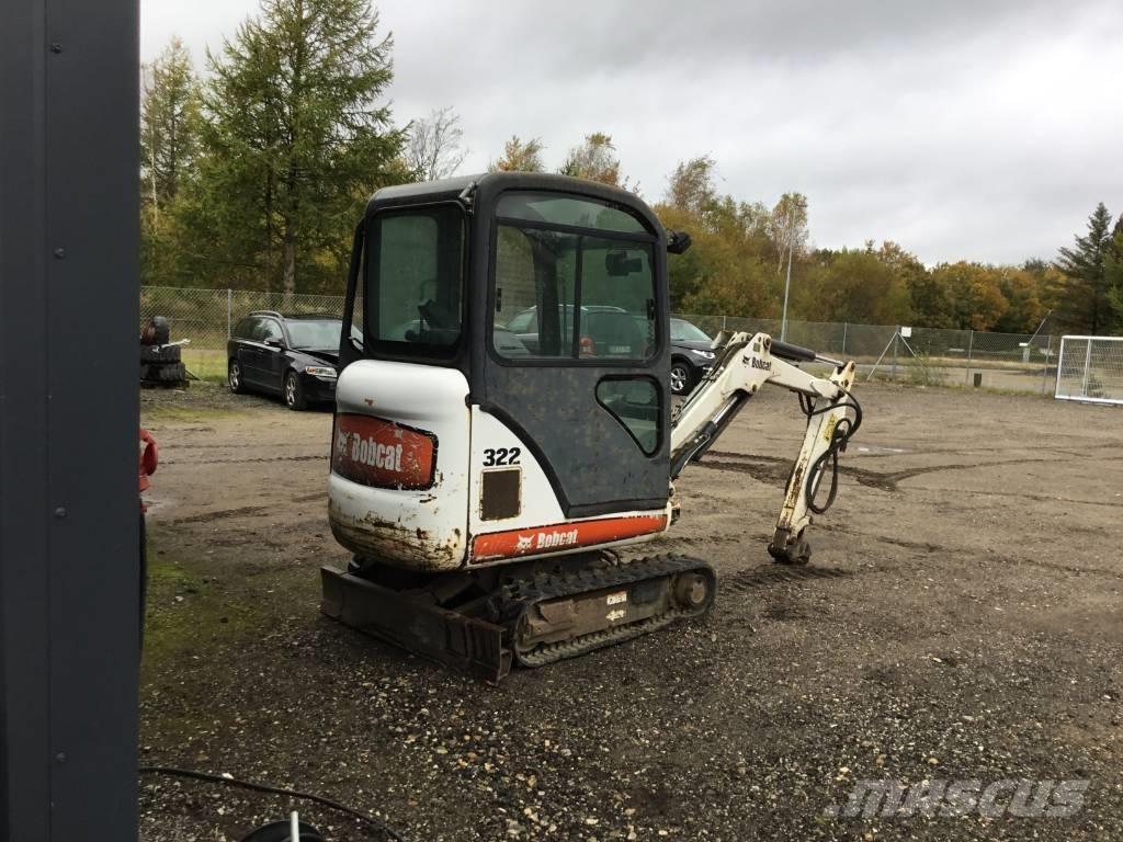 Bobcat 322 G Minigravemaskiner
