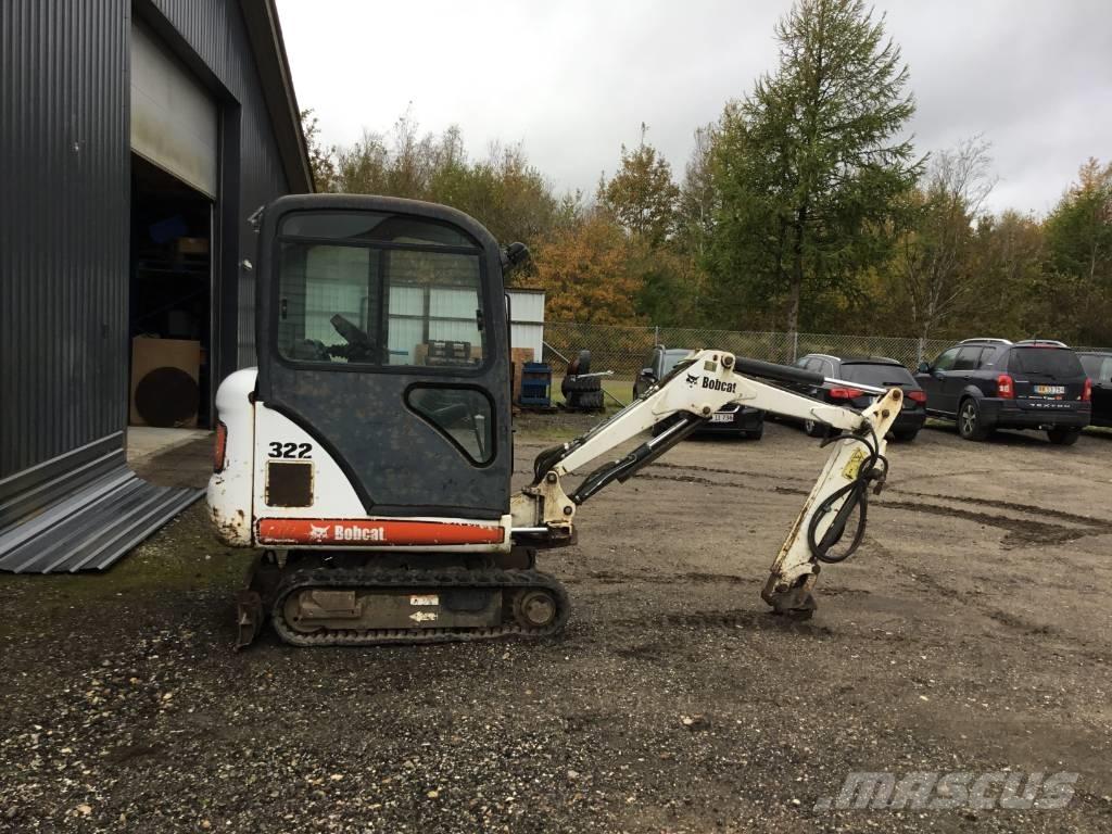 Bobcat 322 G Minigravemaskiner