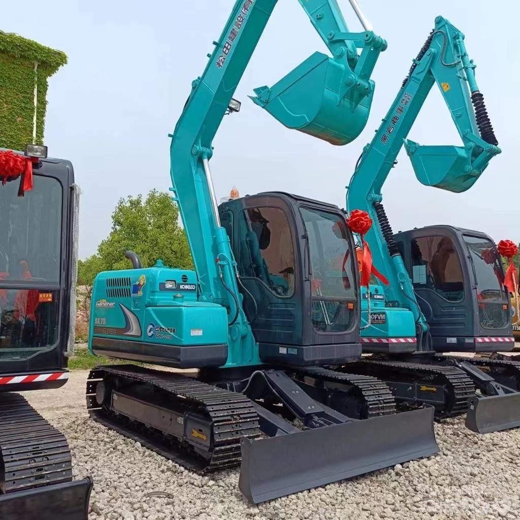 Kobelco SK 75 Gravemaskiner på larvebånd