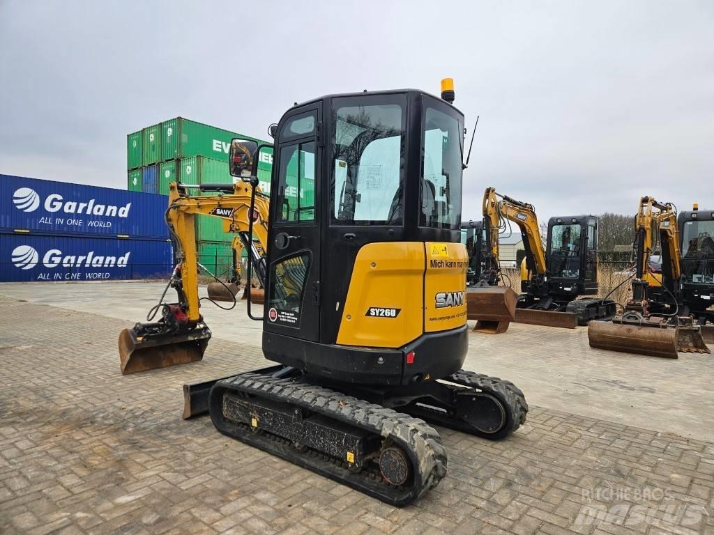 Sany SY 26 U Minigravemaskiner