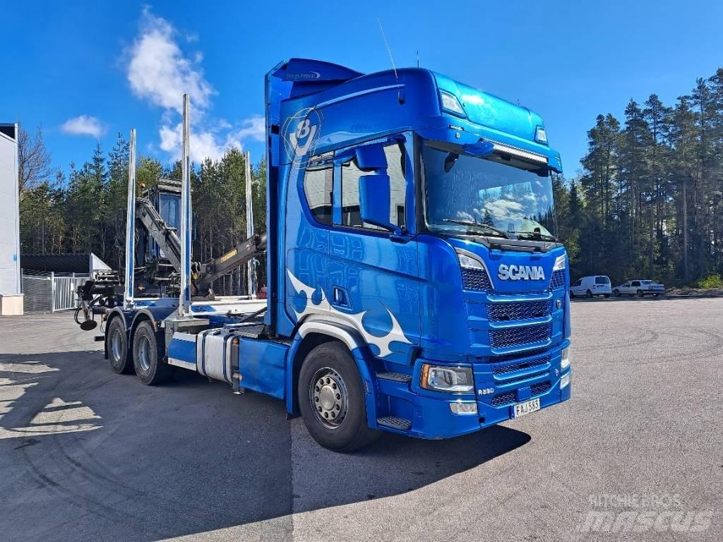 Scania R580B6X4NB Tømmertransport