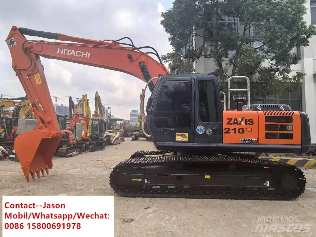 Hitachi ZX 210 Gravemaskiner på larvebånd