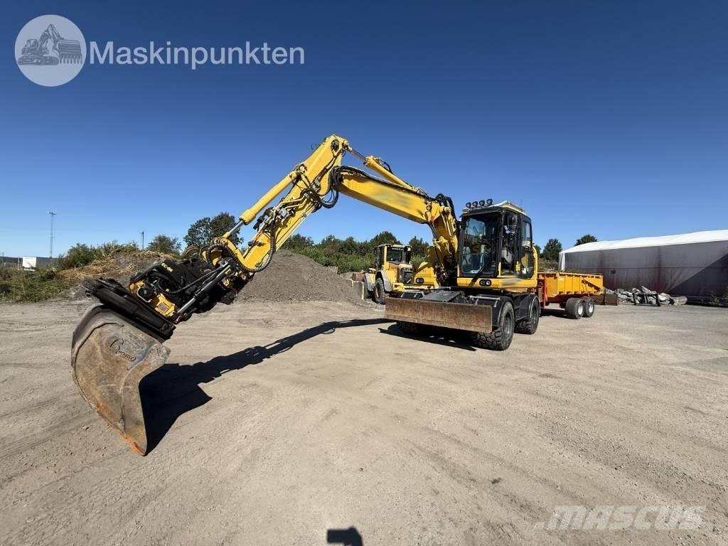 Komatsu PW 158 Gravemaskiner på hjul
