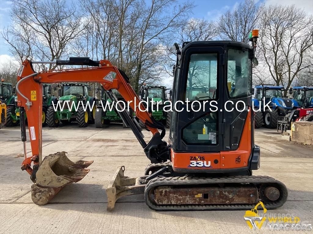 Hitachi ZX 33 U Minigravemaskiner