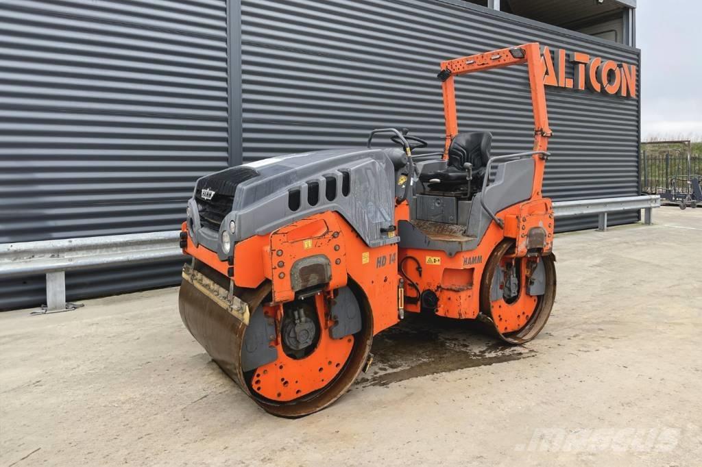 Hamm HD 14 VV Tvilling tromle