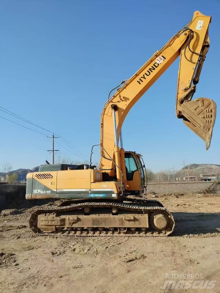 Hyundai R305lc-9t Gravemaskiner på larvebånd